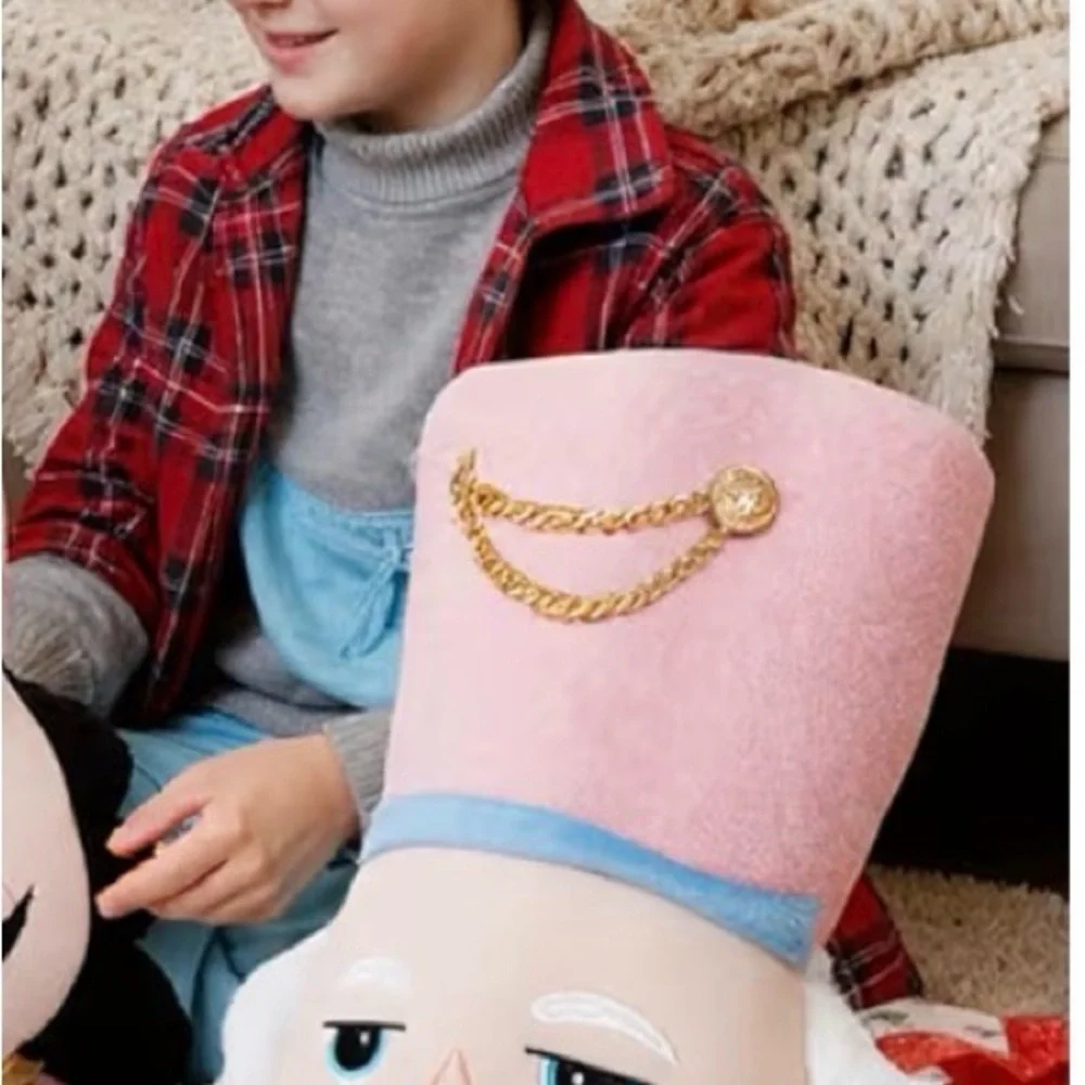 Pink Nutcracker Premium Large Boutique Plush Pillow